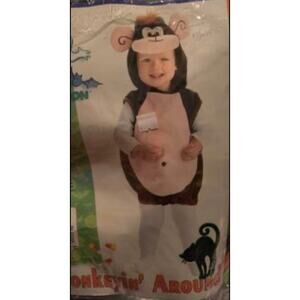 Pumpkin Junction Monkeyin’ around infant Halloween costume size 1-2 for 6-12 mon